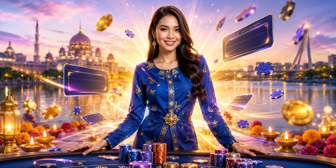 Female user in baju kurung from Putrajaya using the ex90 betting platform safely